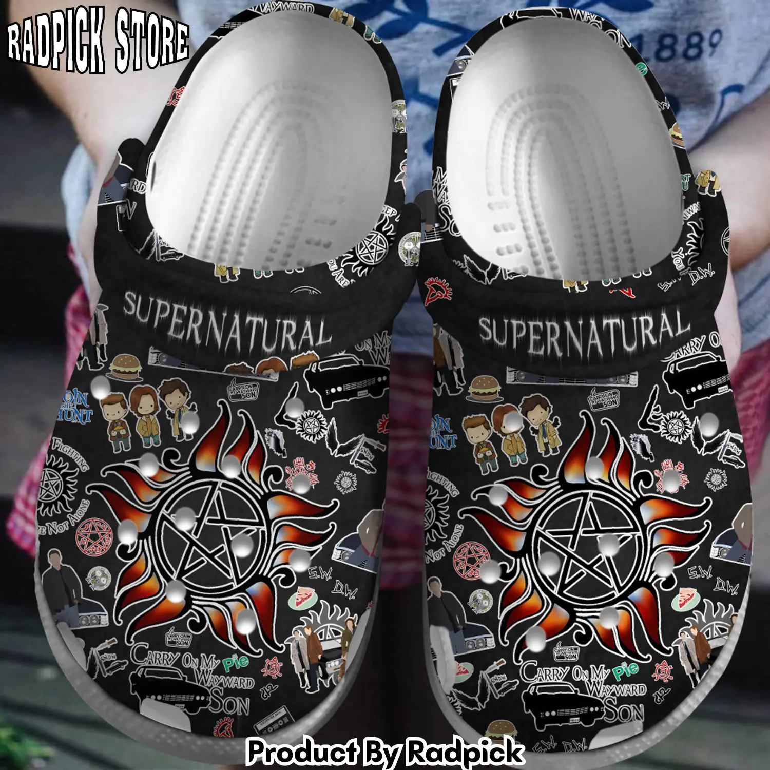 Radpick supernatural movie clogs shoes comfortable for men women vby rp6521026